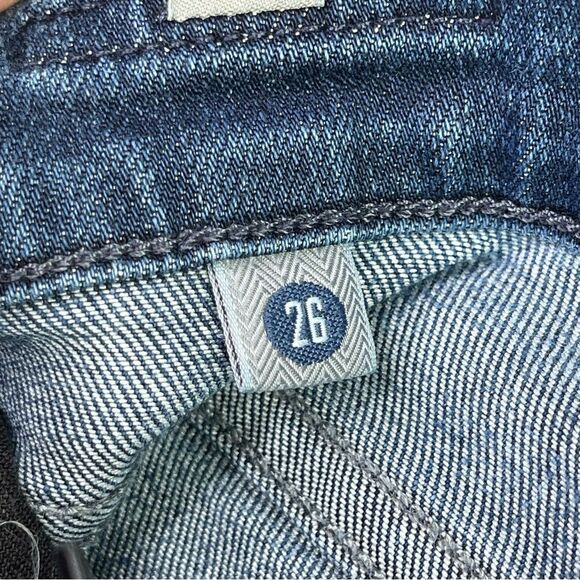 Citizens of Humanity Avedon Jeans Women's 26 Blue Skinny Low Rise Dark Denim - Picture 7 of 14